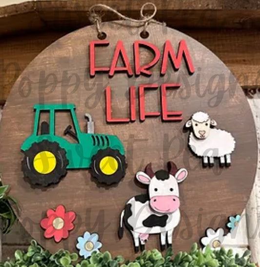 Farm Life Wall Decor